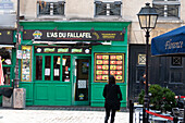 Imbiss L`AS DU FALLAFEL, jüdisches Viertel Marais, Paris, Frankreich