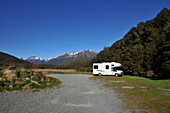Einsamkeit  in der Nähe von Twizel, Südinsel, Neuseeland