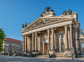 Building of the University of Fine Arts on Brühlschen Terrasse in Dresden, Saxony, Germany