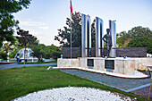 The Mustafa Ertugrul Aker Monument in Kemer, Antalya Province in Turkey