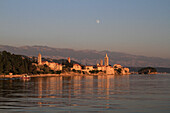 Rab, Kvarner Bucht bei Sonnenuntergang, Kroatien