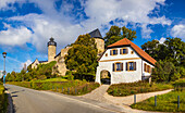 Burg Zwernitz in Sanspareil,  Gemeinde Wonsees im Landkreis Kulmbach, Bayern, Deutschland