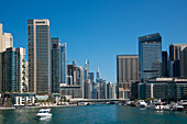 Skyline, Dubai Marina, Dubai, Vereinigte Arabische Emirate