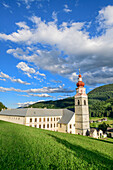 Pilgrimage church Maria Schnee with Servite Monastery, Maria Luggau, Lesachtal, Carnic Alps, Carinthia, Austria