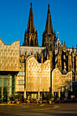Kölner Dom, Museum Ludwig, Köln, Nordrhein-Westfalen, Deutschland, Europa