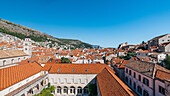 Die Altstadt von Dubrovnik, Dalmatien, Kroatien.