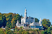 Luzern im Herbst, Schloss-Hotel Gütsch, Chateau Gütsch, Schweiz