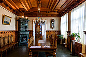 Marela Haus, Museum einer alter Kaufmannsfamilie in Rauma, Westküste, Finnland