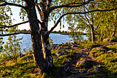 Hiking trail in the Kvarken archipelago, Kvarken archipelago, r UNESCO World Heritage List, Vaasa, Finland