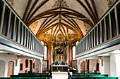 Kirche St.-Laurentius, Müden an der Örtze, Südheide, Naturpark Lüneburger Heide, Niedersachsen, Deutschland