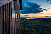 Tageshütte auf dem Otsamo, Inari, Finnland