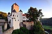 Schloss Prunn bei Riedenburg an der Altmühl und Main-Donau-Kanal, Nieder-Bayern, Deutschland