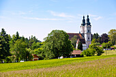 Vornbach, Benediktinerabtei Schloss Vornbach, Bayern, Deutschland
