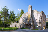 Dvor, Verhüttungsofen, Zelezarna na Dvoru, Technikdenkmal, Slowenien