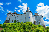 Clervaux Castle (Clerf), UNESCO World Heritage Site, Canton of Clervaux, Grand Duchy of Luxembourg