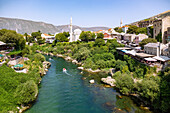 Mostar, Neretva, Kujundžiluk; Koski Mehmed Pasa Mosque