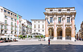 Vicenza; Piazza dei Signori; Loggia del Capitano, Venetien, Italien