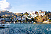 Agia Gallini; Hafen, griechische Insel, Kreta, Griechenland