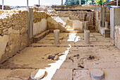 Festos; Phaistos; Ausgrabung; minoischer Palast; Gemach der Königin, griechische Insel, Kreta, Griechenland