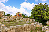 Knossos; Palast von Knossos; Bastion der Stiere, griechische Insel, Kreta, Griechenland