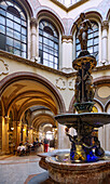 Vienna, Palais Ferstel, Donaunixenbrunnen, Ferstel Passage, Café Central