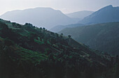 Panoramablick auf die Berglandschaft, Türkei
