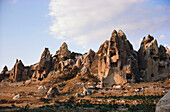 Fairy chimneys at Pasabagi, Devrent Valley, Zelve, Cappadocia, Turkey