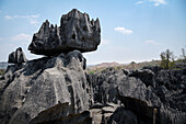 Karstlandschaft im Nationalpark Tsingy de Bemaraha, Madagaskar, Provinz Mahajanga, Afrika, UNESCO Weltnaturerbe