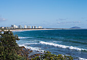 Looking over water at Maroochydore from Alexandra Parade