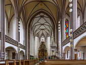 Kulmbach, Petrikirche, Innenraum, Bayern, Deutschland