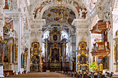 Kloster Speinshart, Klosterkirche, innen, Bayern, Deutschland