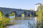 Limburg an der Lahn, Alte Lahnbrücke, Hessen, Deutschland