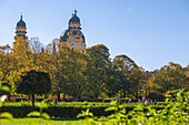 München; Hofgarten; Theatinerkirche, Bayern, Deutschland