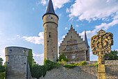 Ochsenfurt; Palatium, Dicker Turm, Nikolausturm, Bayern, Deutschland