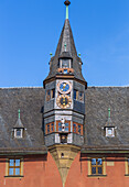 Ochsenfurt; Neues Rathaus, Lanzentürmchen, Bayern, Deutschland