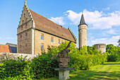 Ochsenfurt; Palatium, Dicker Turm, Nikolausturm, Bayern, Deutschland