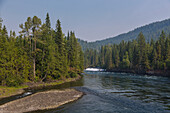 Well Gray Provincial Park; Clearwater River, Falls Creek, British Columbia, Kanada