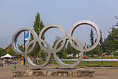 Whistler Village; Olympic Plaza, British Columbia, Kanada