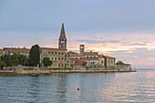 Porec, Altstadt mit Euphrasius-Basilika, Istrien, Kroatien