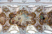 Amorbach, abbey church, ceiling fresco