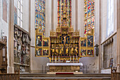 Rothenburg ob der Tauber, St. Jakobus, main altar, altar of the twelve messengers