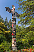 Victoria, The Butchart Gardens, Totem Pole