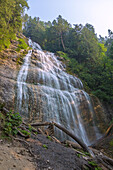 Bridal Veil Falls Provincial Park bei Chilliwack, Wasserfall, British Columbia, Kanada