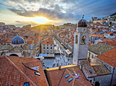 Dubrovnik-Sonnenuntergang