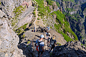 Pico do Arieiro, Gipfel, Wanderweg PR1, portugiesische Insel Madeira, Portugal