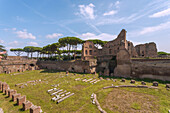 Rom, Palatin, Hippodromus Palatii, Stadion des Domitian, Latium, Italien