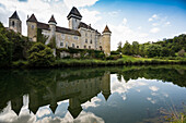 Château de Cléron, Cléron, on the Loue, Doubs Department, Bourgogne-Franche-Comté, Jura, France