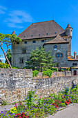 Castle of Yvoire, Haute-Savoie department, Auvergne-Rhône-Alpes, France