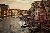 Häuser am Canale Grande in Venedig, Italien