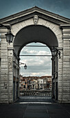 Blick auf Venedig von der Rialtobrücke Italien